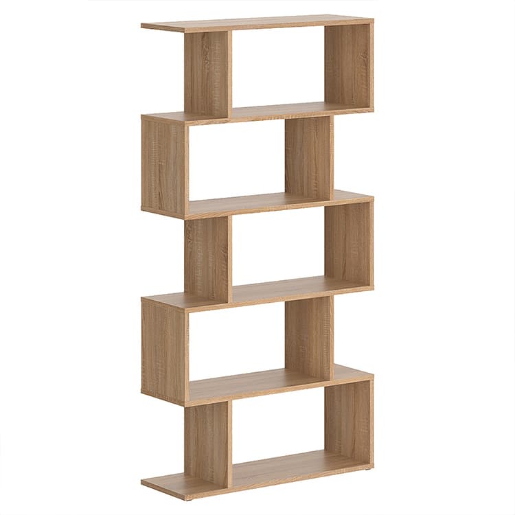 Стеллаж Skyland SH 7346 дуб сонома светлый 730х250х1416 COMP