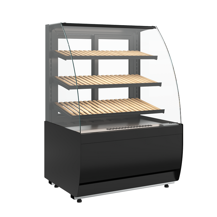 Витрина хлебная Carboma FLANDRIA 2 K70 N 0,9-1 LIGHT Bread (версия 2.0) (9005)