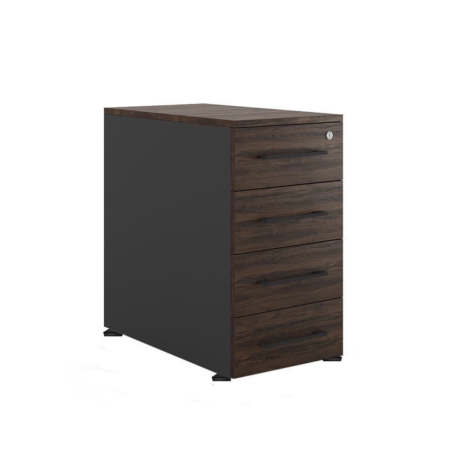 Тумба приставная Kobor TS4-40/70 black/charlston