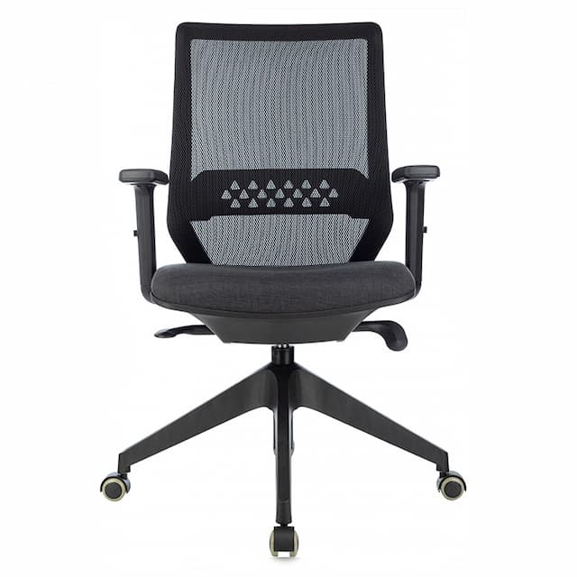 Кресло Бюрократ MC-611NL черный TW-01 38-418 сетка/ткань крестов.4-луч. пластик пластик черный