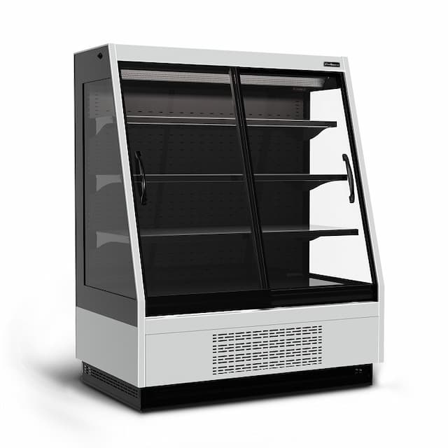 Витрина холодильная Carboma Tokyo 2 F16-08 VV 1,0-1 0300 STANDARD фронт X1 (версия 2.0) (9006-9005)