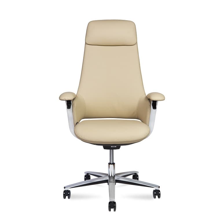 Кресло офисное Norden York CH-336A ivory leather