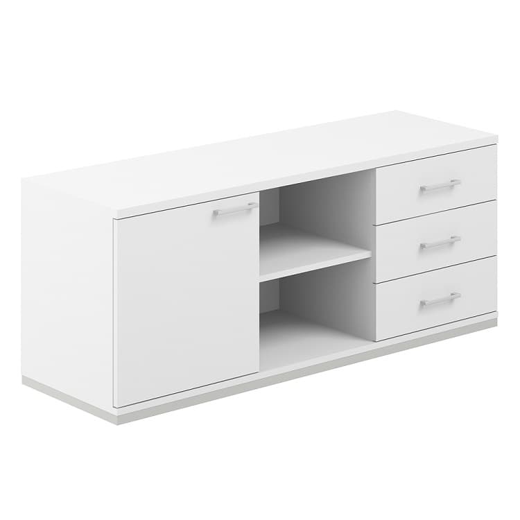 Тумба сервисная с замком Norden Allegro AG.294.WH.WH.WH
