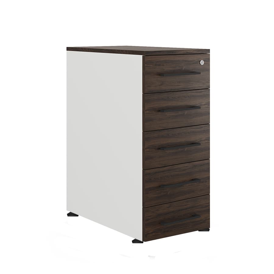 Тумба приставная Kobor TS5-40/70 white/charlston