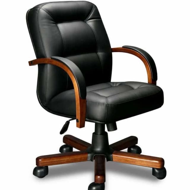 Кресло для руководителя Мирэй VICTORIA В LAGUNA ТГЛ, экокожа OREGON