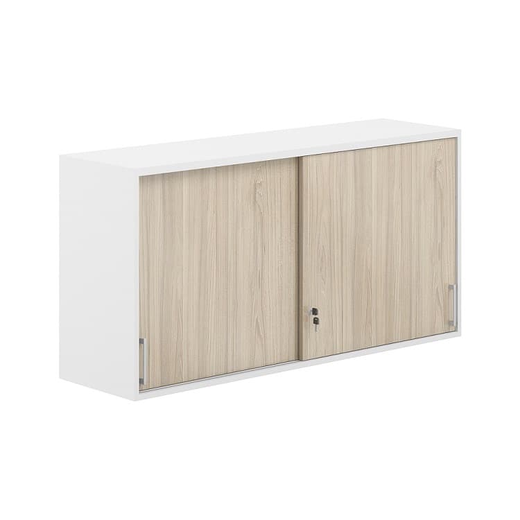 Антресоль-купе 2-уровневая Norden Allegro AG.240.WH.WH.AR