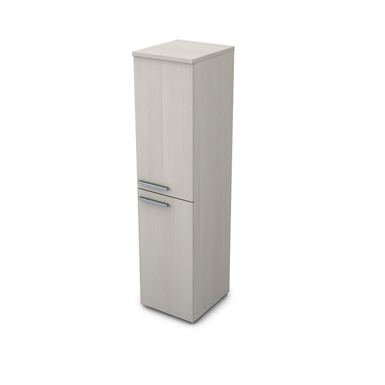 Шкаф узкий (пенал) АЛСАВ Gloss 9П.004.3 Ivory