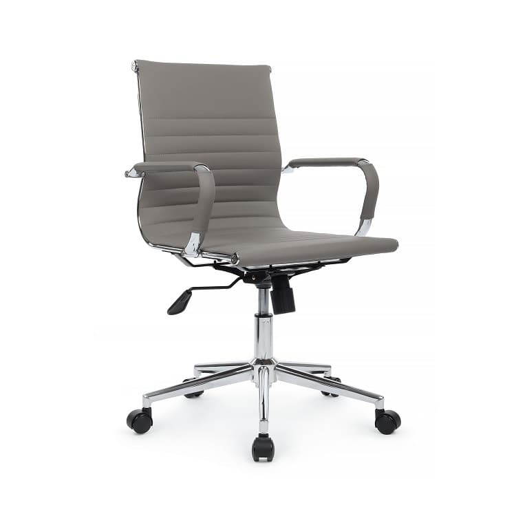 Кресло офисное Riva Chair Hugo 6002-2SE серый