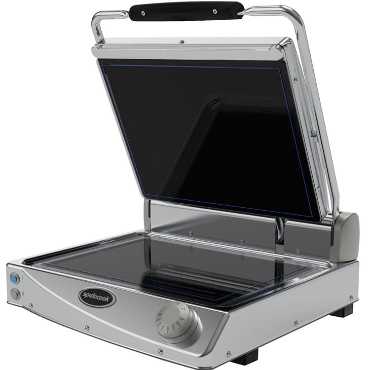Гриль контактный UNOX SPIDOGLASS SP015P