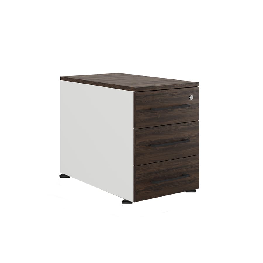 Тумба приставная Kobor TS3-40/60 white/charlston