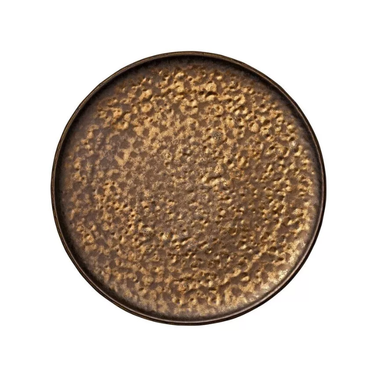Тарелка без рима d22см Fortessa Nivo Metallic World of Colours D752.022.0000