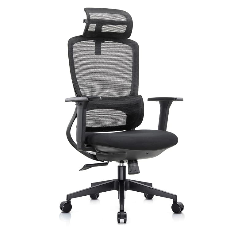 Кресло офисное Riva Chair Skill (6245A) черный