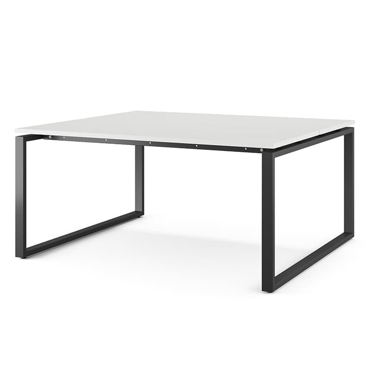 Стол офисный Kobor O1/2-140/140 black/premium