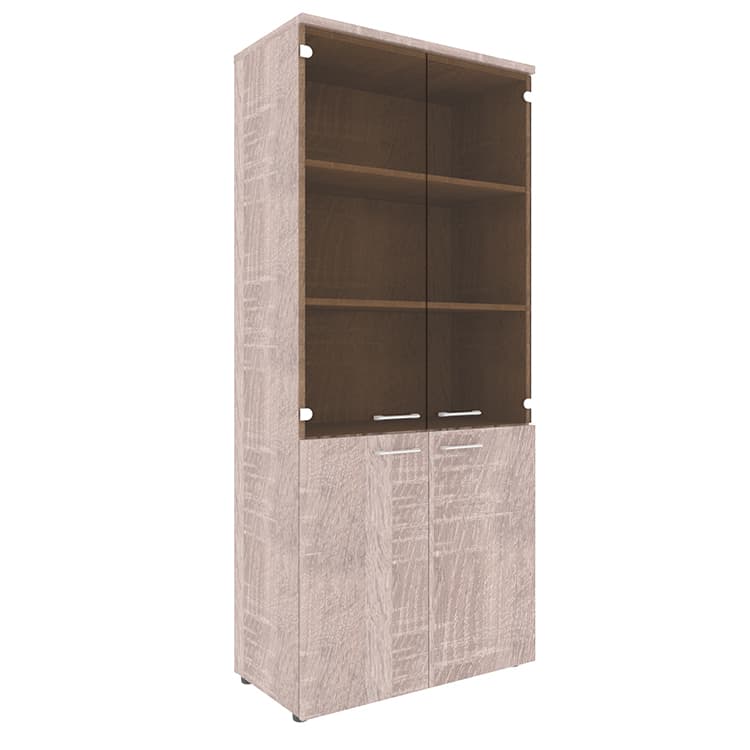 Шкаф комбинированный с топом Skyland XHC 85.2 дуб сонома 856х432х1955 XTEN