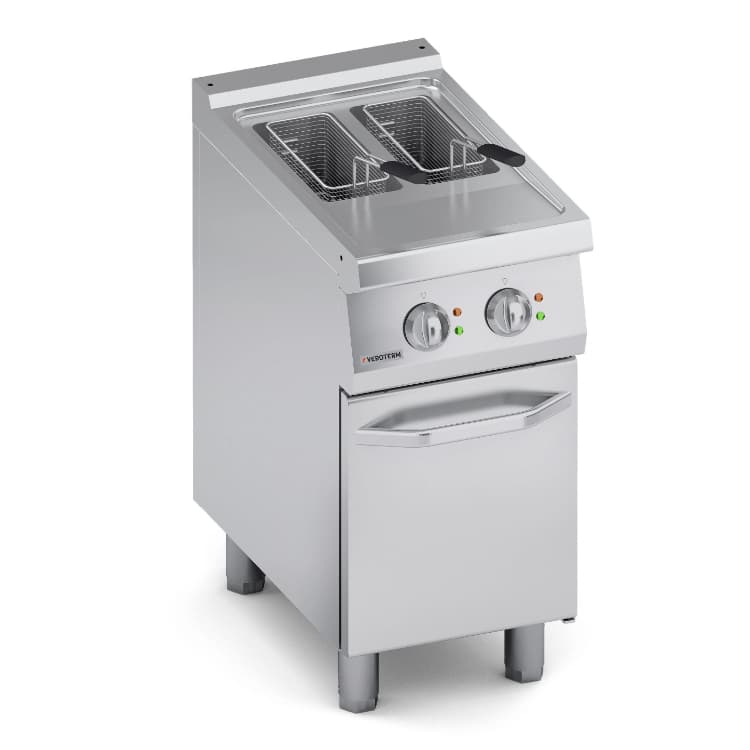 Фритюрница Veroterm VT7FGE0507 напольная 9+9 л