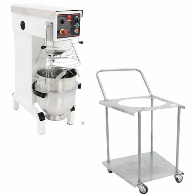Миксер планетарный Bear Varimixer AR40 МК1S с тележкой для дежи (Восстановленное 1 шт)