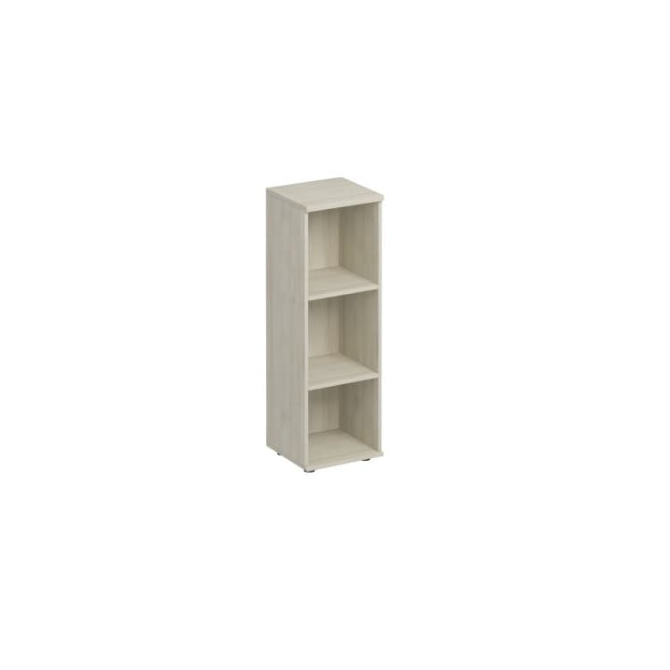 Стеллаж средний узкий Юнитекс Комфорт КФ К.425 ДШ (40x38x123) дуб шамони
