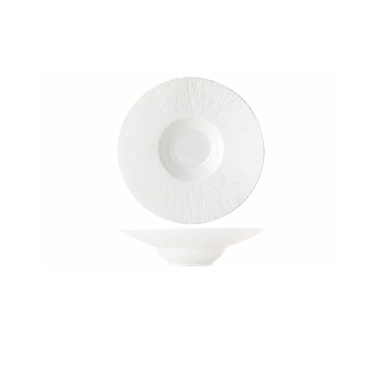 Тарелка с широким римом для пасты d 27,5 см h 6,3 см CosyTrendy Pure White 5303001