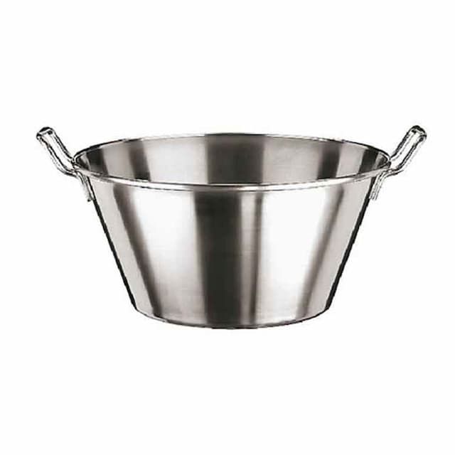 Миска коническая 24,5л d45см h22,5см, с ручками, нерж.сталь Paderno 11955-45