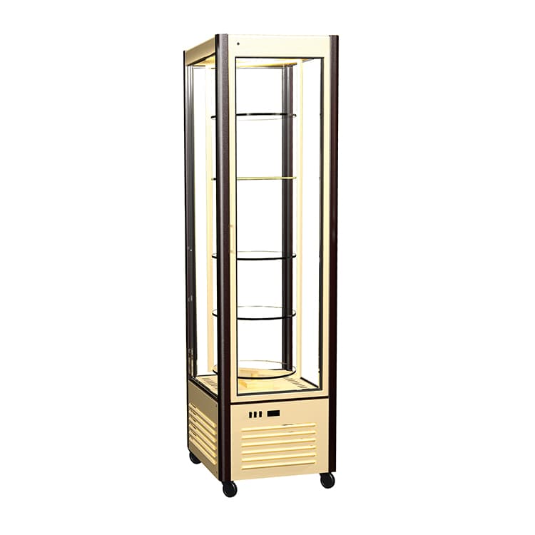Витрина кондитерская Полюс LATIUM D4 VM 400-2 (R400Cвр бежево-коричневый, стандартные цвета)