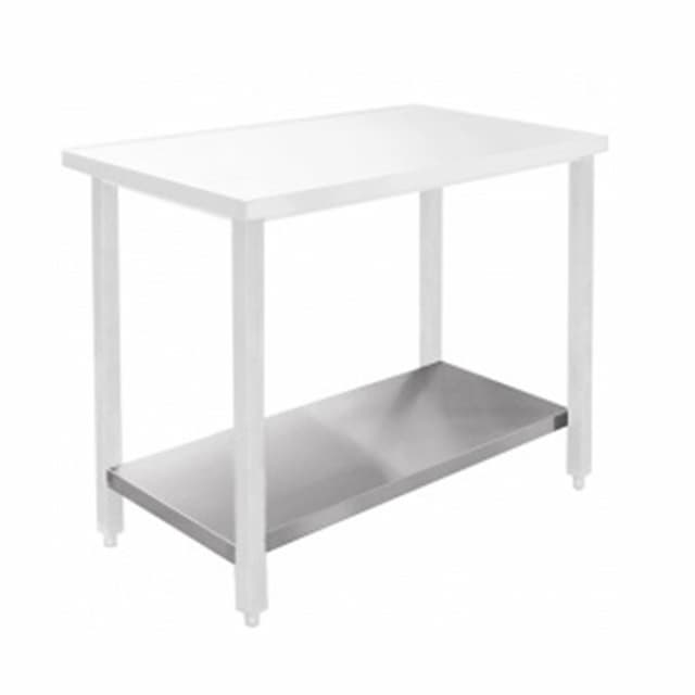 Стол производственный Abat СПРО-6-5 (столешница-нерж., каркас с полкой-нерж.)