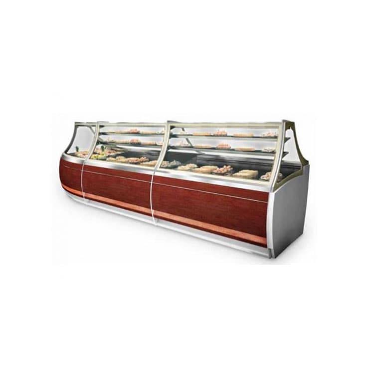 Витрина кондитерская угловая ISA PAGODA ICONA AI 30 2M RS A H135