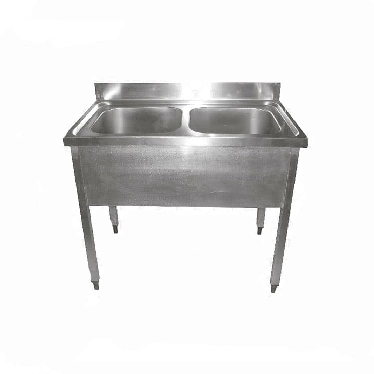 Цельнотянутая моечная ванна EKSI СТВ-950х600х850 2 ванны