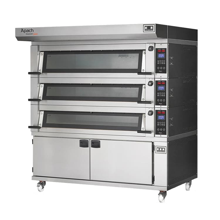 Печь подовая с расстойкой APACH BAKERY LINE  E4K6P DPBI-T