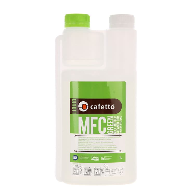 Средство для чистки капучинаторов и питчеров Cafetto MFC Green, органик, 1 литр