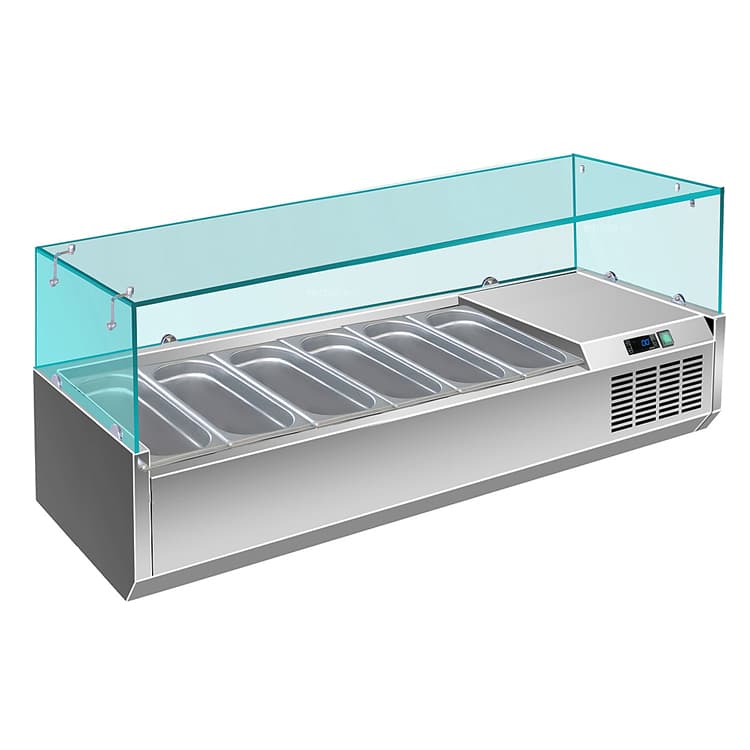 Витрина холодильная VIATTO VRX 1500/380